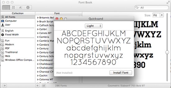 Mac Install Font Microsoft Word